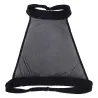 Top trasparente sexy - cavezza corta in rete