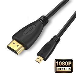 Micro HDMI - HDMI-kaapeli - V1.4 - 1080P - ultra HD