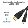CablesCable Micro HDMI a HDMI - V1.4 - 1080P - ultra HD