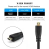 Câble micro HDMI vers HDMI - V1.4 - 1080P - ultra HD