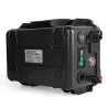 Batterie LiFePO4 - étanche 40Ah / 100Ah - BMS Bluetooth intégré - onduleur avec chargeur