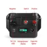 Batterie LiFePO4 - étanche 40Ah / 100Ah - BMS Bluetooth intégré - onduleur avec chargeur