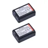 Batterie pour appareil photo 2000mAh NP-FW50 NP FW50 - Double chargeur LCD USB - pour Sony Alpha a6500 a6300 a6000 - 2 pièces