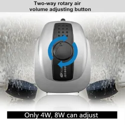 Silent aquarium air flow pump - oxygen compressorAquarium