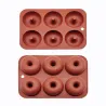 Silikon smultringform - non-stick stekebrett - 6 hull