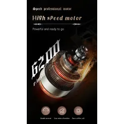 Kemei 1961 - professional hair clipper - trimmer - skull head designHair trimmers