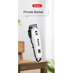 Kemei 809A - professional hair clipper - trimmer- adjustable speed - LEDHair trimmers