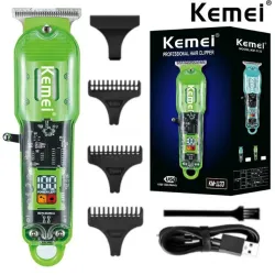 Kemei 1113 - professionel hårklipper - trimmer - USB