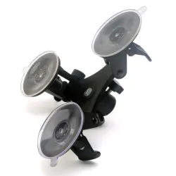 Ventouse triangulaire - support - pour caméras GoPro Hero