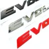 Decoratief auto-embleem - plastic sticker - Evolution X lettersStickers