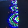 Colorful peacock net - string LED lights - 3 MChristmas