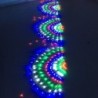 Fargerikt påfuglnett - LED-lysstreng - 3 M