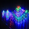 Colorful peacock net - string LED lights - 3 MChristmas