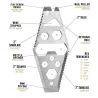 EDC multi function tool - opener - wrench - keychain - survival toolKnives & Multitools