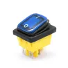 4 pin DPST - T85 - interruttore auto / barca - interruttore a bilanciere con LED - impermeabile