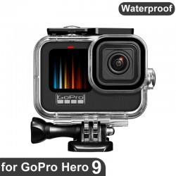 Waterdichte behuizing - duik-/onderwaterhoes - voor GoPro Hero 9 BlackBescherming