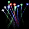 Cheveux brillants - épingle à cheveux avec des cordes LED lumineuses colorées