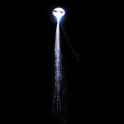 Cheveux brillants - épingle à cheveux avec des cordes LED lumineuses colorées