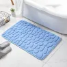 Soft bathroom mat - non-slip - embossed designCarpets