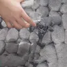 Tapis de bain doux - antidérapant - design en relief