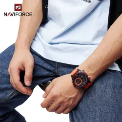 NAVIFORCE - military sport watch - Quartz - LCD - luminous - waterproofWatches