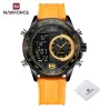 NAVIFORCE - militær sportsklokke - Quartz - LCD - lysende - vanntett