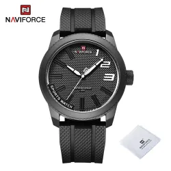 NAVIFORCE - sports Quartz-klokke - vanntett - silikonrem - vanntett