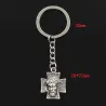 Cross with Jesus - metal keychainKeyrings