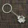Cross with Jesus - metal keychainKeyrings