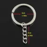 Cross with Jesus - metal keychainKeyrings