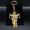 Jesus / kors - metal nøglering