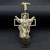 Jesus / kors - metal nøglering