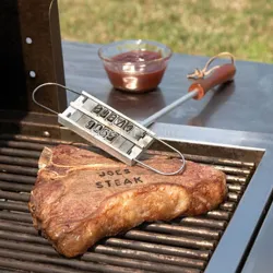 BBQ - żelazo do znakowania mięsa z wymiennymi literamiGrill - BBQ