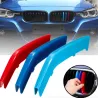 Osłony grilla nerkowego - do BMW serii 3 F30 - styl M - 3 sztukiKratki