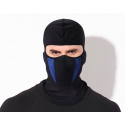 Máscara facial completa para motocicleta - balaclava - tática / airsoft / paintball