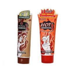 Piment fort/caféine - gel minceur/anti-cellulite/brûle-graisses - crème - 85 ml - 2 pièces