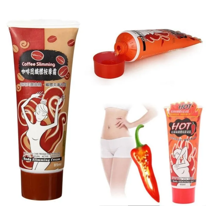Piment fort/caféine - gel minceur/anti-cellulite/brûle-graisses - crème - 85 ml - 2 pièces