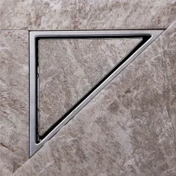 Triangle shower floor water drain - 232 * 117mmDrains