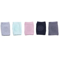 Coussinets de sécurité bébé en coton - antidérapants - pour coudes / genoux
