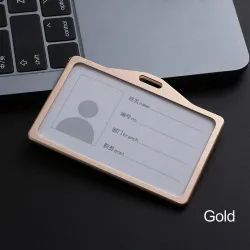 Aluminium navn / kort / ID holder