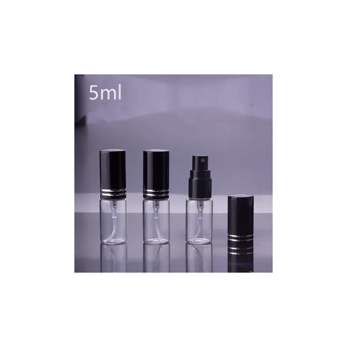 Parfümbehälter - leere Glasflasche - mit Zerstäuber - 5 ml / 10 ml / 15 ml - 100 Stück