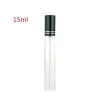 Parfumflesje - leeg glazen flesje - met verstuiver - 5ml / 10 ml / 15 ml - 100 stuksParfum