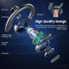 TWS VV2 - Bluetooth oortelefoon - oorhaak - met microfoon / oplaadbox / LED-displayOor- & hoofdtelefoons