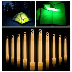 Glødepinner - ultralys - camping / nødlys - 10 stk