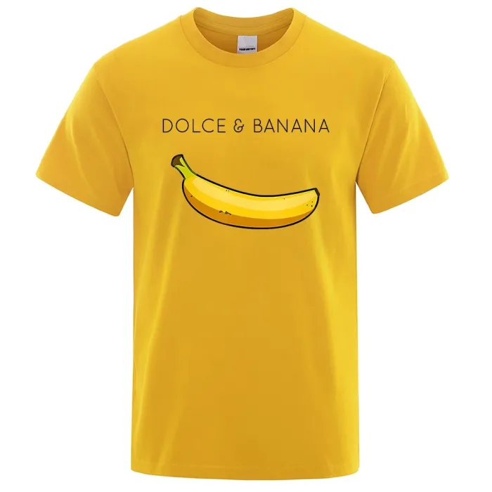 Dolce & Banana - mode kortærmet t-shirt