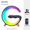 LED nattlys - RGB - USB - vekkerklokke / høyttaler / APP-kontroll