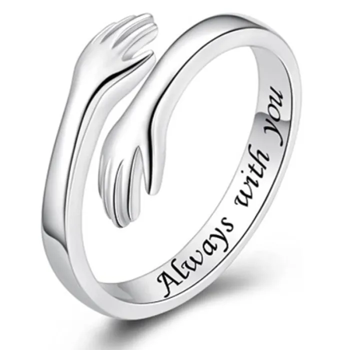 Tilpassbar ring - "I Love You Forever" - unisex
