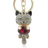 Crystal cat - keychainKeyrings