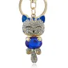 Crystal cat - keychainKeyrings