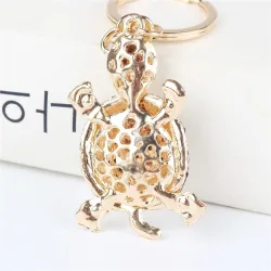Crystal turtle - keychainKeyrings